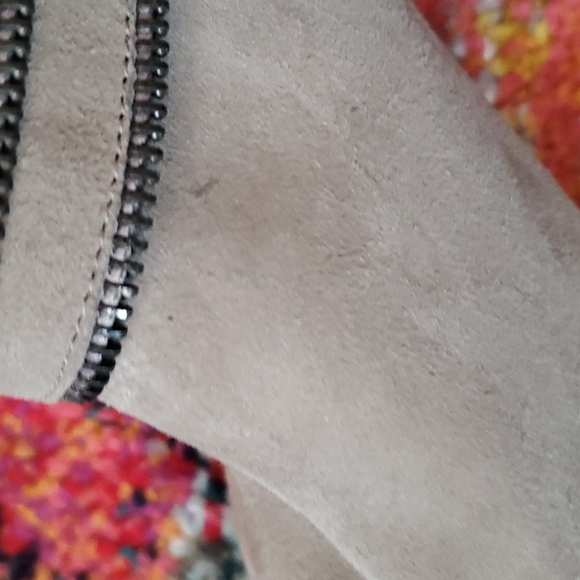 Enzo Angiolini wedge heel suede booties w/zipper details 🎉🙌🏻🌟host pick!!🌟🎉 - Picture 11 of 16